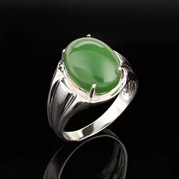 石頭記 尊爵碧玉戒指碧玉