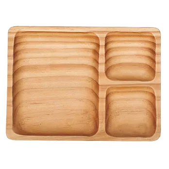 《PAN MAISON》方形三分隔餐盤