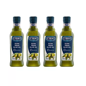 【CIRIO 義大利】100%特級初榨橄欖油(500mlx4瓶)