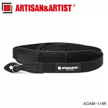 日本 ARTISAN＆ARTIST 帆布背帶 ACAM-114R-黑色 (AA)