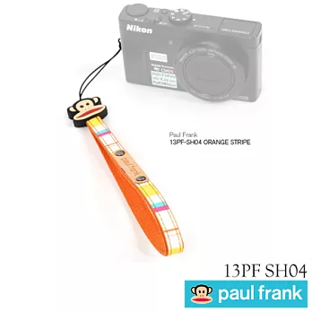 Paul Frank 小DC窄版手腕帶13PF-SH04 橘色條紋