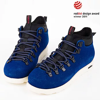 native FITZSIMMONS系列超輕量防水登山靴(男/女)22深藍仿麂皮x白