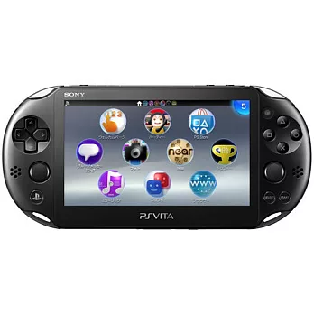 【PS Vita全新2代】2007型 Wi-FI版+HORI黑色矽膠套+液晶保護貼黑