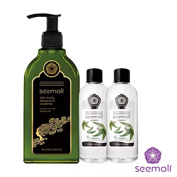 Seemoli 蓆沐麗 凍齡賦活健康洗髮組