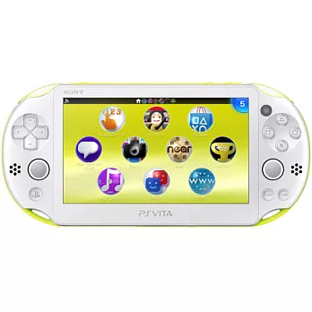 PS Vita 2007型 Wi-FI版+HORI主機硬殼包+液晶保護貼青檸/白