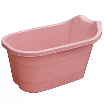 《湯屋》四季精巧泡澡桶(2色可選)粉色