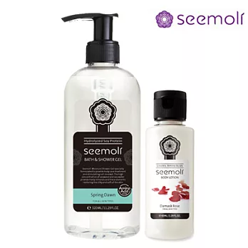 Seemoli 蓆沐麗 Q彈沐浴保濕組