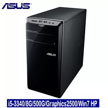 ASUS華碩『雷霆戰士』CM6730-334A77A(i5-3340/8G/500G/DVD燒錄器/Win7 HP)套裝電腦
