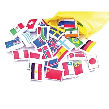 瑞典oskar&ellen-世界地圖配件包 Flags國旗