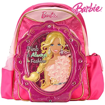 芭比Barbie 繽紛立體護脊書包C(紅)