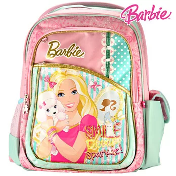 芭比Barbie 魔力甜心護脊書包A(蘋果綠)