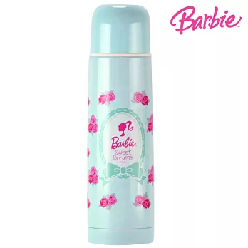 芭比Barbie甜美芭比保溫瓶 500ml-淺藍