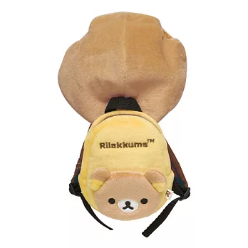 San-X 懶熊10周年紀念換裝系列小公仔專用頭帽+背包。懶熊