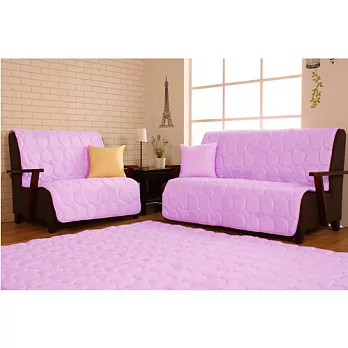 《HomeBeauty》馬卡龍色超大和室地墊浪漫紫