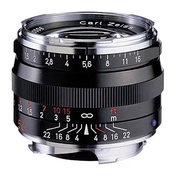 (公司貨)蔡司 Zeiss C Sonnar T* 1.5/50 ZM 定焦鏡頭/黑色送蔡司濾鏡46mm黑色
