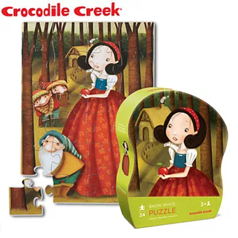 【美國Crocodile Creek】迷你造型拼圖系列-白雪公主