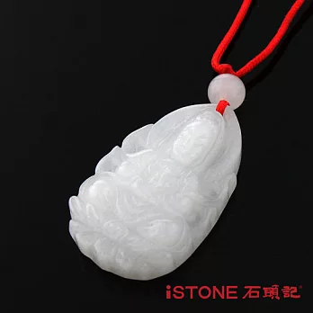 石頭記 護身平安-淨瓶觀音白玉項鍊白玉