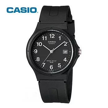 【CASIO卡西歐】時尚指針石英錶MW-59-1B