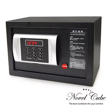 Novel Cube–Safes NCS智慧型客房保險箱NCS-C1-B(小箱體-黑色)