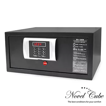 Novel Cube–Safes NCS智慧型客房保險箱NCS-C3-B(長箱體-黑色)