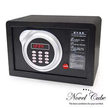 Novel Cube–Safes NCS智慧型客房保險箱NCS-D1-B(小箱體-黑色)