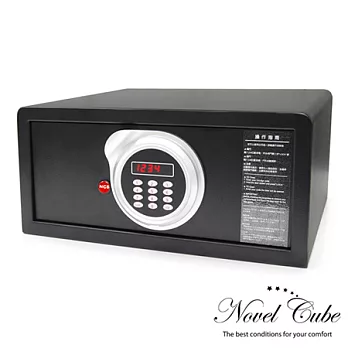 Novel Cube–Safes NCS智慧型客房保險箱NCS-D3-B(長箱體-黑色)
