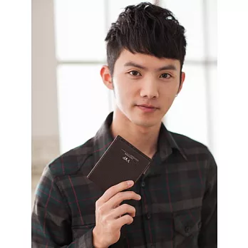 PLAYBOY V兔p系列 真皮男短夾