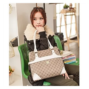 PLAYBOY 都會時尚名媛托特包(白色)