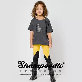瑞典有機棉童裝Shampoodle時尚貼腿黃色保暖褲襪80黃色