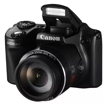 (平輸中文)Canon SX510 HS 30倍變焦類單眼相機-送32G+電池+相機包+3好禮