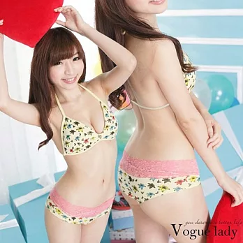 【Vogue Lady】蕾絲三角扶桑花系列(紫蕾絲)L紫蕾絲