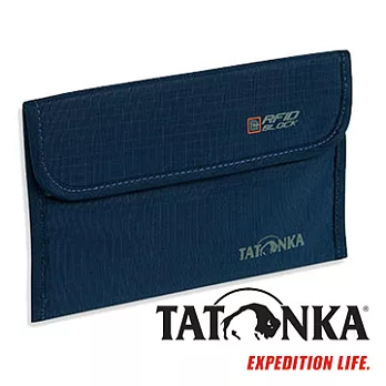 【德國TATONKA】防RFID多功能文件錢包袋/TA2956004深藍