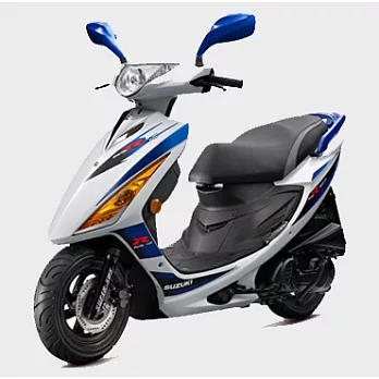 SUZUKI 台鈴機車 GSR 125 碟煞 五期噴射白