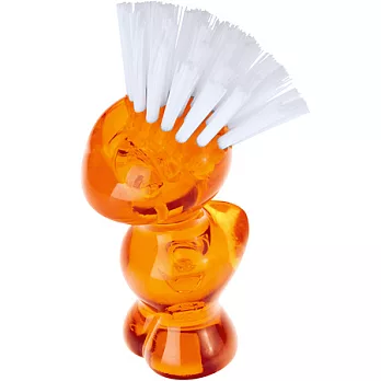 《KOZIOL》Tweetie小鴨尼龍刷(透橘mini)