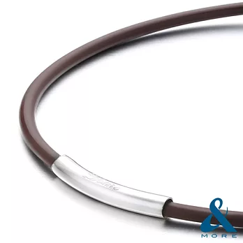 【&MORE】愛迪莫『Desire渴望』超濃鍺鈦項鍊L魅力棕