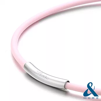 【&MORE】愛迪莫『Desire渴望』超濃鍺鈦項鍊L甜心粉