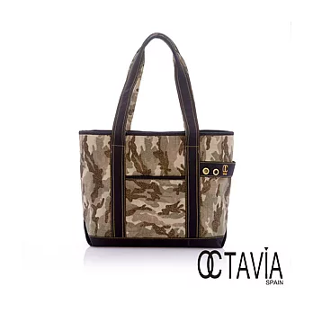 Octavia Oc easy系列- 輕哲學棉彩肩背包 - 叢林綠