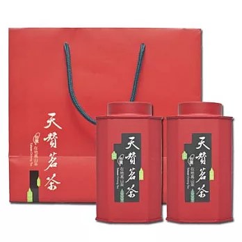 艾思哈特 喜氣洋洋阿里山金萱烏龍茶禮盒組 150g/瓶 二瓶入