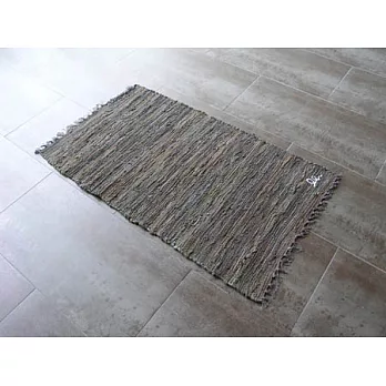 義大利 SENSATION 皮革編織地毯 110x170 (cm)BROWN
