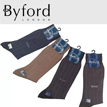 【Byford】英國知名精品棉襪_5雙組★顏色隨機出貨★顏色隨機