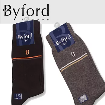 【Byford】英國知名精梳棉休閒襪_5雙組★顏色隨機出貨★顏色隨機