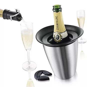 《VACU VIN》香檳注酒冰桶3件組