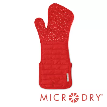 Microdry 《Oven Mitt》舒適防滑隔熱手套/L番茄紅