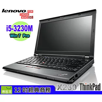 [搶購] Lenovo ThinkPad X230 ★IPS面板★ Intel i5-3230M ★ 4GRam ★500G/7200轉★ Win7 Pro