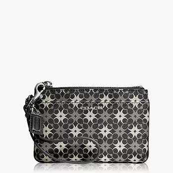 《COACH》 黑色_幾何造型小款手拿包