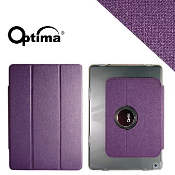 Optima Smart 360 亞麻紋系列 iPad Air 保護套紫