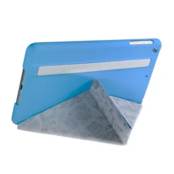 Ozaki O!coat Travel iPad mini Retina多角度智慧型保護套-雪梨（藍色）