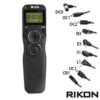 RIKON 定時電子快門線 TW-830 / DC0 for Nikon/FujifilmTW-830