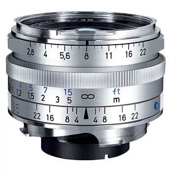 (公司貨) 蔡司 Zeiss C Biogon T* 2.8/35 ZM 小型廣角鏡頭銀色