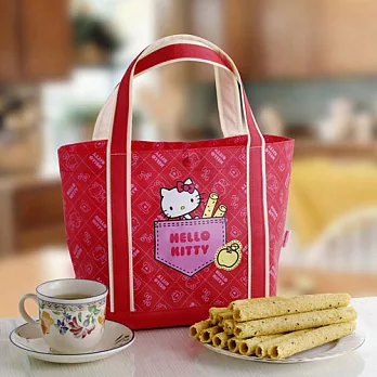 《HELLO KITTY》芝麻蛋捲禮盒-黃蘋果版(三盒)